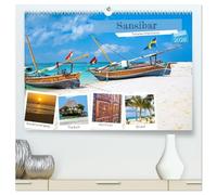 Sansibar - Tansanias Urlaubsinsel (hochwertiger Premium Wandkalender 2026 DIN A2 quer), Kunstdruck in Hochglanz: Schönheit im Indischen Ozean - ... zu Tansania vor der Küste Ostafrikas.