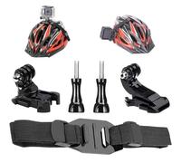 SanSixi Insta-360 Ace Pro Mount Helmet Strap Mount Skeleton Casco Bicicletta Casco Cinghia di Montaggio per Ace Pro Accessori