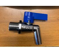 SANSONE FUSTO CONTENITORE PER OLIO IN ACCIAIO INOX lt 10- 15- 20- 25- 30