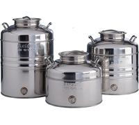 SANSONE FUSTO EUROPA CONTENITORI PER OLIO IN ACCIAIO INOX lt 10- 15- 20- 25- 30