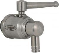 Rubinetto antigoccia acciaio inox 18/10 per Fusto giara damigiana bidone da olio