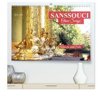Sanssouci - Ohne Sorge - Schloss und Park (hochwertiger Premium Wandkalender 2026 DIN A2 quer), Kunstdruck in Hochglanz: Königlich-preußische Sommerresidenz in einem traumhaften Landschaftspark