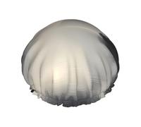 Sansui, cuffia da doccia stampata dell'azienda giapponese, riutilizzabile, appositamente progettata per i capelli lunghi delle donne, struttura a doppio strato, adatta per il bagno.