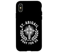 Santa Abigail Prega per noi Cattolica Gioventù Conferma Custodia per iPhone X/XS