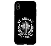 Santa Abigail Prega per noi Cattolica Gioventù Conferma Custodia per iPhone XS Max