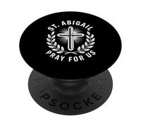 Santa Abigail Prega per noi Cattolica Gioventù Conferma PopSockets PopGrip Adesivo