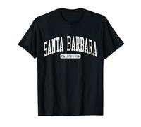 Santa Barbara California CA JS03 Stile universitario Maglietta