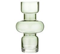 Santa Barbara Design Studio Vaso a bolle moderno in vetro per decorazione della casa, piccolo, verde