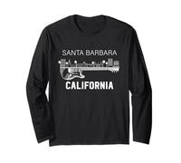 Santa Barbara Souvenir Uomini California Santa Barbara Maglia a Manica