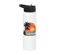 Santa Barbara Stainless Steel Insulated Water Bottle
