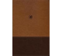 Santa Biblia/ Holy Bible: New Biblia De La Americas, Cronológica De Estudio, Interior a Cuatro Colores, Leathersoft, Dos Tonos Café, Comfort Print