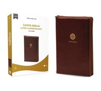 Santa biblia/ Holy Bible: RVR60 Santa Biblia, Leathersoft, café con cierre/ RV 1960 Holy Bible, Leathersoft, Brown with Closure