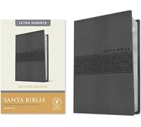 Santa Biblia: Ntv, Edición Manual, Letra Roja, Sentipiel, Gris: Ntv, Edición Manual, Letra Roja, Sentipiel, Gris
