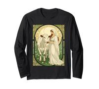 Santa Brigida e Mucca Bianca Maglia a Manica