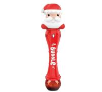 Santa Bubble,Blasenblasender Weihnachtsmann - Seifenblasen-Maker-Badespielzeug | Automatischer Seifenblasenhersteller Mit Farbenfroher Beleuchtung, Automatische Seifenblasenmaschine, Weihna