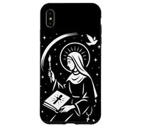 Santa Caterina da Bologna Patrona degli Artisti Arte Cattolica Custodia per iPhone XS Max