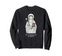 Santa Caterina da Siena Patrona Cattolica Felpa