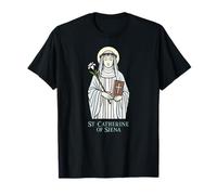 Santa Caterina da Siena Patrona Cattolica Maglietta