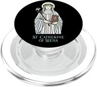 Santa Caterina da Siena Patrona Cattolica PopSockets PopGrip per MagSafe