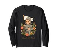 Santa cattolica: Giovanna d'Arco Maglia a Manica