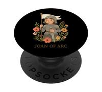 Santa cattolica: Giovanna d'Arco PopSockets PopGrip Adesivo