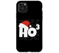 Santa Christmas Hat HoHoHo Funny Math Teacher Humor Custodia per iPhone 11 Pro Max