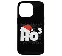 Santa Christmas Hat HoHoHo Funny Math Teacher Humor Custodia per iPhone 13 Pro