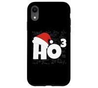 Santa Christmas Hat HoHoHo Funny Math Teacher Humor Custodia per iPhone XR