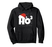 Santa Christmas Hat HoHoHo Funny Math Teacher Humor Felpa con Cappuccio
