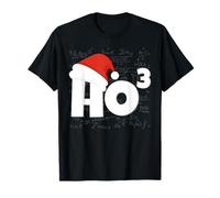 Santa Christmas Hat HoHoHo Funny Math Teacher Humor Maglietta