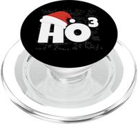 Santa Christmas Hat HoHoHo Funny Math Teacher Humor PopSockets PopGrip per MagSafe