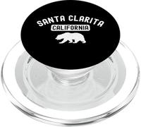 Santa Clarita California Bear Retro 661 Santa Clara River PopSockets PopGrip per MagSafe