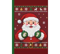 Santa Claus Christmas 6-7 Meme Notebook: Cozy Santa Sweater Artwork Fun Festive Themed Journal for Teens and Kids
