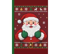Santa Claus Christmas Notebook: Cozy Santa Sweater Artwork Fun Festive Themed Journal for Teens and Kids