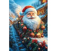 Santa Claus in Christmas Train Rompicapo 500 Pezzi Colosseo Di Roma Per Adulti Mitos Cuento De Hadas Cartone Rigido Anti Riflesso Per Collezione E Regalo Da Passatempo Qualità Museale 500 PCS