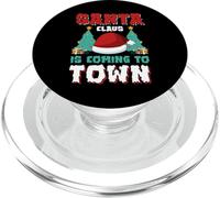 Santa Claus Is Coming To Town PopSockets PopGrip per MagSafe
