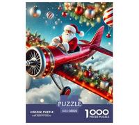 Santa Claus Jigsaw Puzzle Impossibili 1000 Pezzi Decorazione La Casa Rilassamento E Intelligence Per Adulti E Ragazzi Da 14 Anni 38x26cm/1000pcs