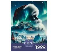 Santa Claus Puzzle 1000 Pezzi Per Adulti Grandi Dimensioni Per Adulti E Bambini Idea Regalo Immagine Dipinta, Intrattenimento Creativo Per Adulti E Bambini A Partire Da 12 Anni70x50cm/1000pcs