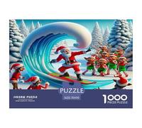Santa Claus Puzzle 1000 Pezzi Per Adulti Perfetto Per Appassionati Di Esperti Sfide Difficili Intrattenimento Creativo Regalo Per La Famiglia Regalo Per Adulti E Bambini Da 14 Anni E Più 70x50cm/1000