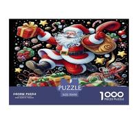 Santa Claus Puzzle Da 1000 Pezzi Per Appassionati Di Arte: Decorare E Allenare La Pazienza!