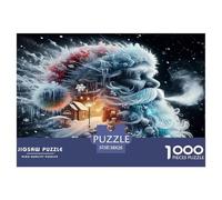 Santa Claus Puzzle Da 1000 Pezzi Per Chi Cerca Relax: Un'attività Calma Per Ricaricare Le Energie!