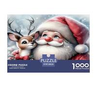 Santa Claus Puzzle Da 1000 Pezzi Per Chi Cerca Un Desafio: Supera La Difficoltà E Goditi La Soddisfazione!