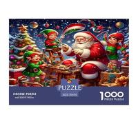 Santa Claus Puzzle Da 1000 Pezzi Per Coppie Giovani: Costruite Complicità Attraverso Un Passatempo Condiviso!