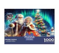 Santa Claus Puzzle Da 1000 Pezzi Per Famiglie Con Bambini Piccoli (con Supervisione): Insegna La Collaborazione E La Pazienza!