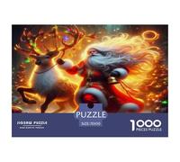 Santa Claus Puzzle Da 1000 Pezzi Perfetto Per Appassionati Di Esperti Sfide Difficili Creativo Regalo Per La Famiglia Per Adulti E Bambini A Partire Da 12 Anni 70x50cm/1000pcs