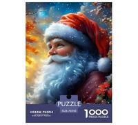 Santa Claus Puzzle Premium Per Il Relax Consapevole Serale, Integra Romantic E Combina Concentrazione Pazienza E Piacere Duraturo Durante L’assemblaggio 70x50cm/1000pcs