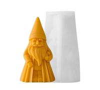 Santa Claus Silicone Mold, Candle Making Mold, Christmas Decorations Mold, Home Decorations, Resin Mould Crafts, Art Craft Silicone Molds, Santa Claus Candle for Making Molds