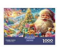 Santa Claus Surrounded by Teddy Bears And Presents Puzzle Da 1000 Pezzi Christmas Style Giochi Di Puzzle Per La Famiglia Per Adulti, Bambini E Anziani 70x50cm/1000pcs
