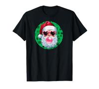 Santa Claus Xmas Merry Christmas Navidad Winter Holiday Maglietta