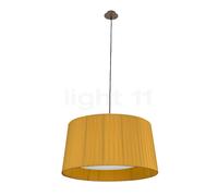 Santa & Cole GT5 con disco diffusore bianco, senape